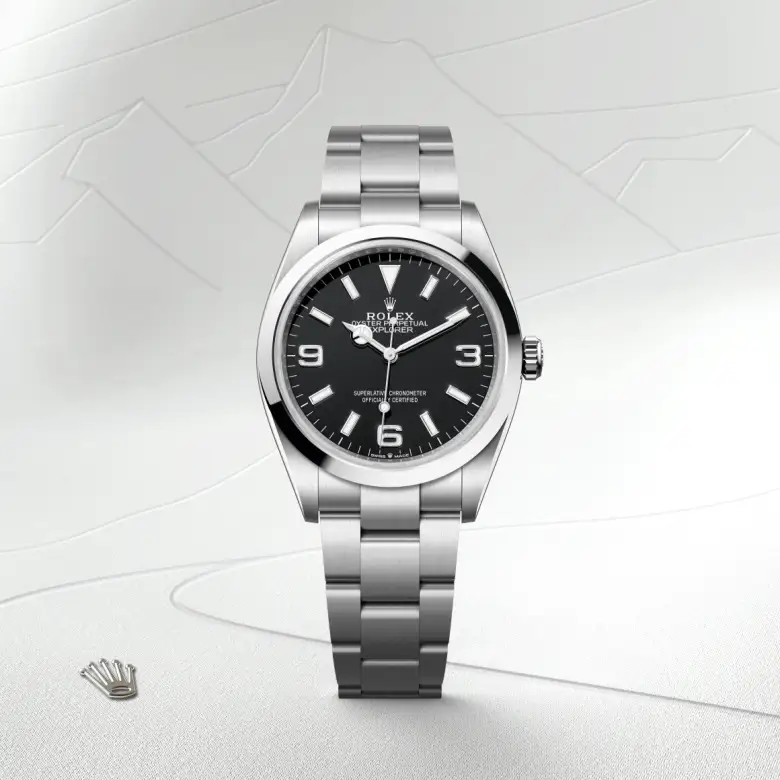 Rolex Explorer em Aço Oystersteel, M124270-0001| Corsage