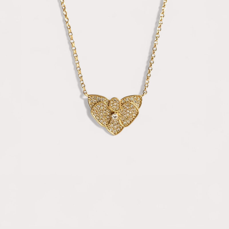 Amarelo com Diamantes – Coleção Orquídea